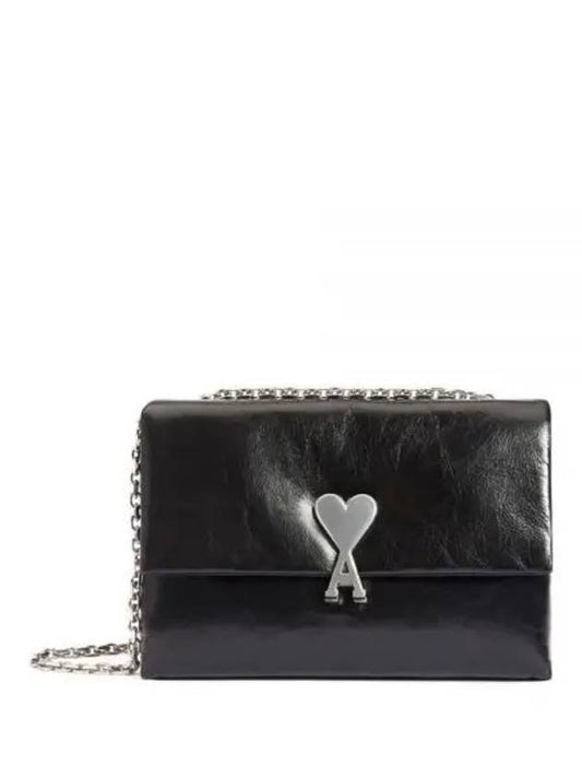 Voulez Vous Shoulder Bag Black - AMI - BALAAN 2