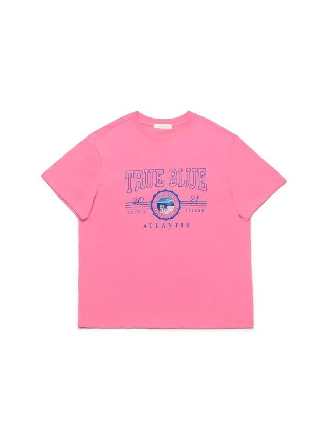 Santorini Blue T Shirts PINK - LE SOLEIL MATINEE - BALAAN 1