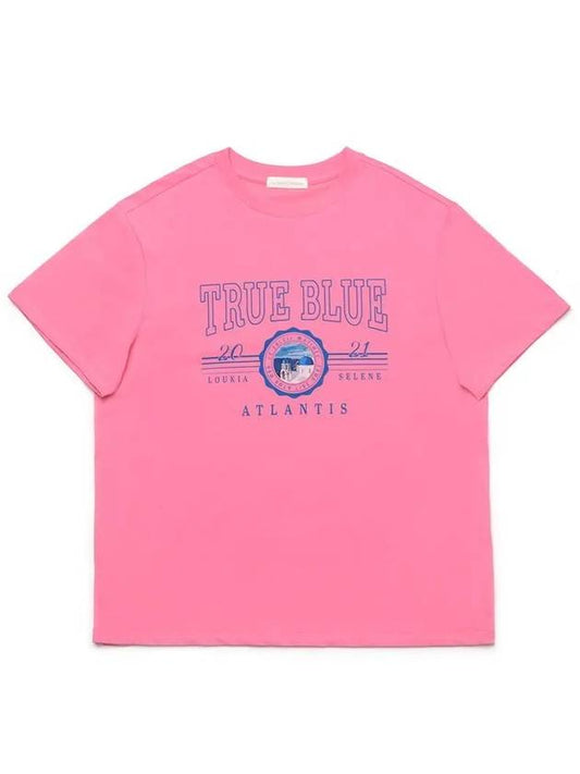 Santorini Blue T Shirts PINK - LE SOLEIL MATINEE - BALAAN 2