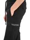 Men's Flap Pocket Cargo Shorts Black - VALENTINO - BALAAN 5