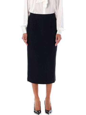 Alessandra Rich Longuette Midi Skirt - ALESSANDRA RICH - BALAAN 1