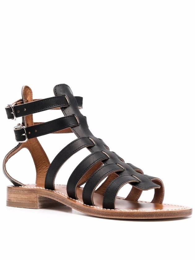 K Jacques St Tropez Sandals Black - K.JACQUES - BALAAN 3