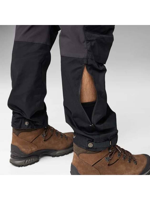 Cap trousers men's hiking pants regular fit KEB TROUSERS M F87176 - FJALL RAVEN - BALAAN 9