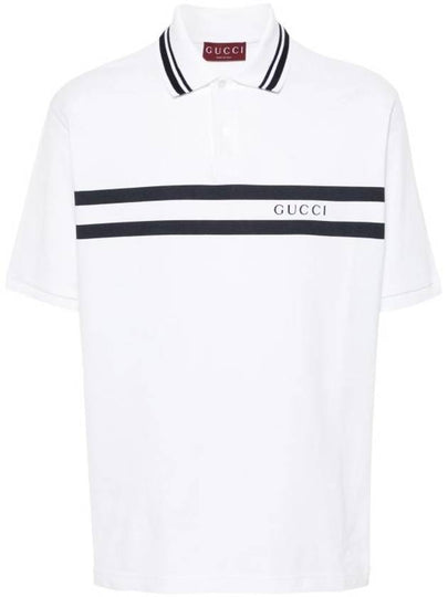 Logo Print Polo Shirt 788016XJGJX - GUCCI - BALAAN 2