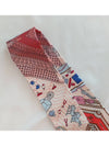 Twilly Curiosity Rose Silk Scarf - HERMES - BALAAN 7