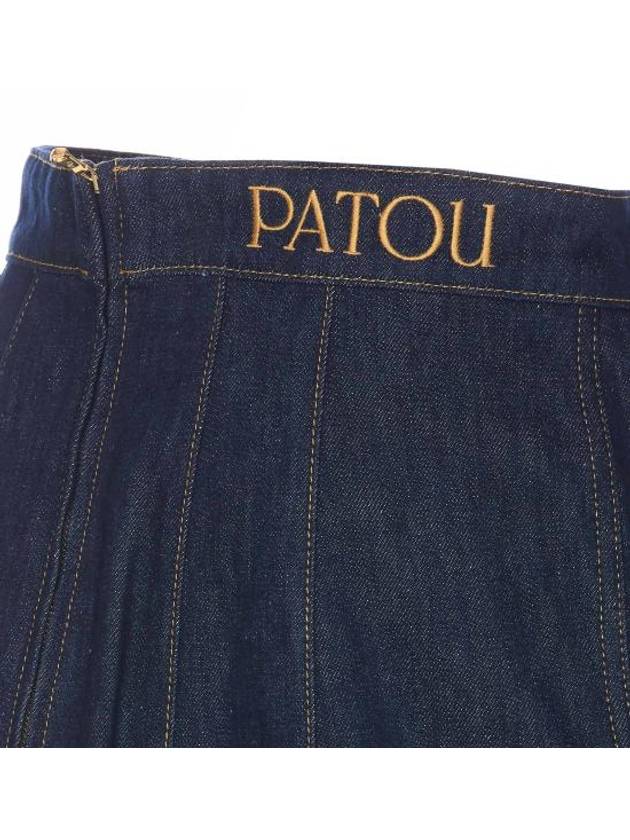 Short Skirt SK0500008602D BLUE - PATOU - BALAAN 4