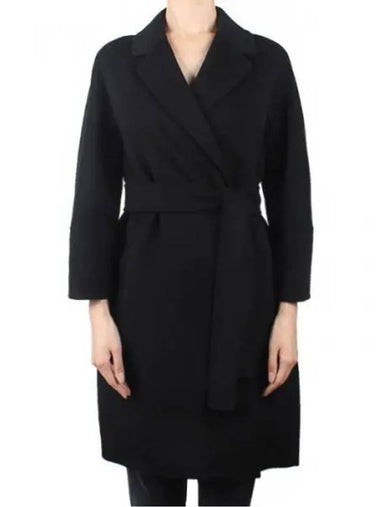 S Women Arona Wool Coat Black 013 1120450 - MAX MARA - BALAAN 1