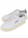 Medalist Green Tab Leather Low Top Sneakers White - AUTRY - BALAAN 2