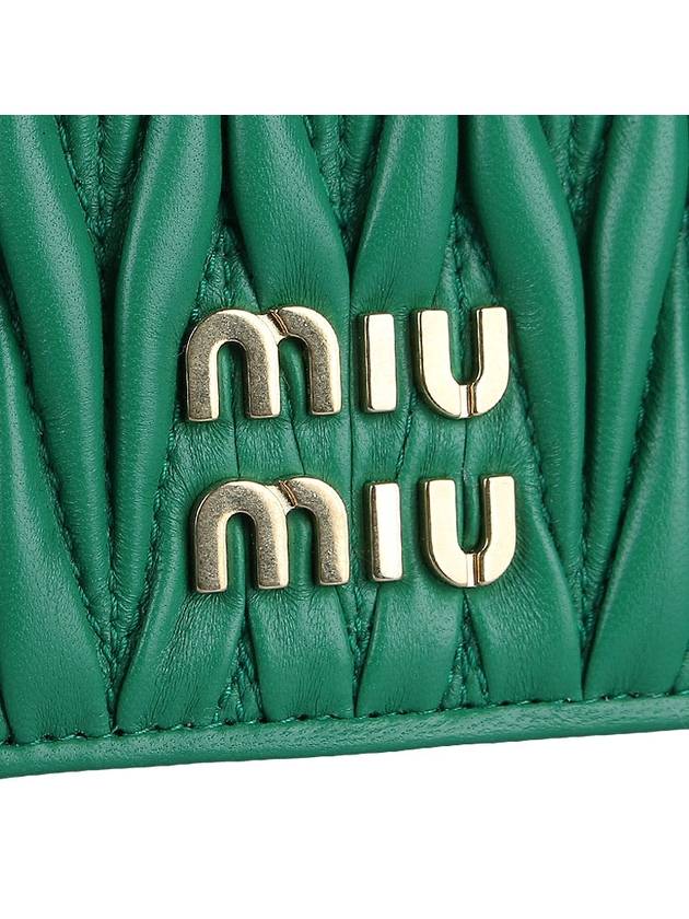 Materasse Nappa Leather Mini Bag Mango - MIU MIU - BALAAN 9