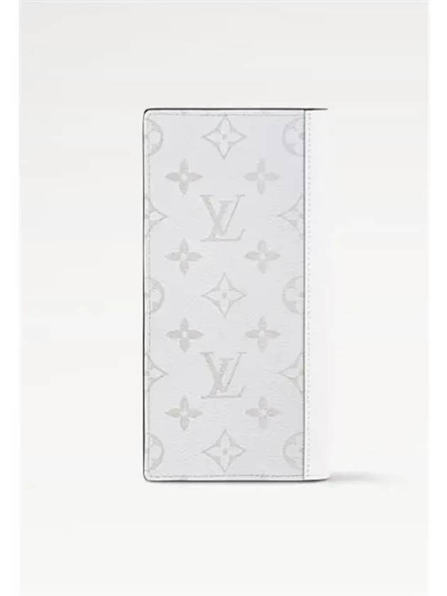 Brazza Long Wallet White - LOUIS VUITTON - BALAAN 4