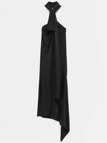 Dress in Crepe with Satin Back and Lavalliere - GIVENCHY - BALAAN 1