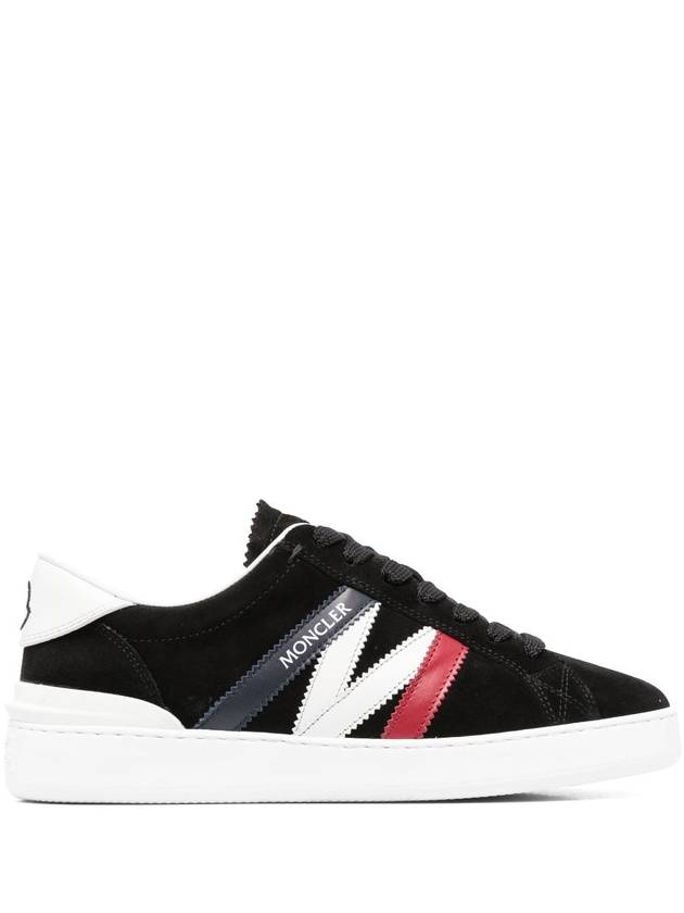 Monaco M Trainer Low Top Sneakers Black - MONCLER - BALAAN 2