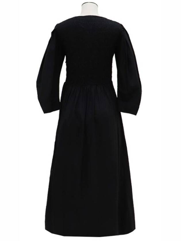 Black smoke dress - GANNI - BALAAN 2