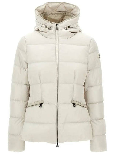 AVOCE logo patch padded jacket white 1A001 51 539ZD 268 - MONCLER - BALAAN 1