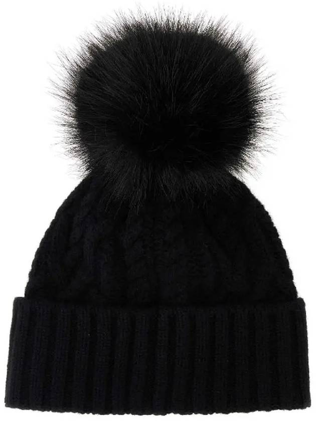 Patch Logo Beanie Black - MONCLER - BALAAN 4