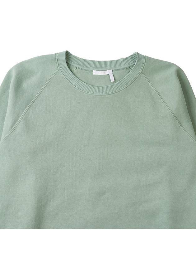 Embroidered Back Logo Sweatshirt Limpid Green - CHLOE - BALAAN 4