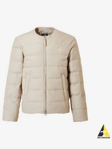 UNI Active Light Down Jacket Europea 36 Beige - NEW BALANCE - BALAAN 1