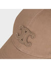 2AUG4969P 19CG Triomphe Baseball Cap Cotton - CELINE - BALAAN 5