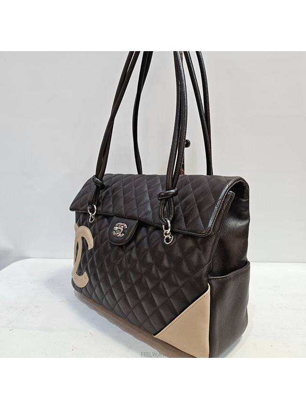 Cambon brown shoulder bag - CHANEL - BALAAN 4