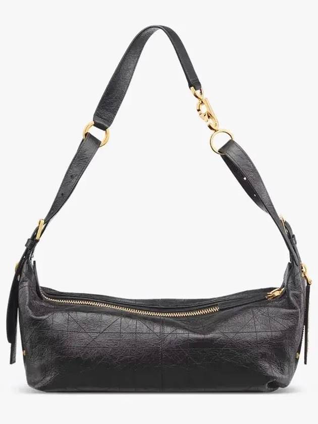 D-Journey Macrocannage Medium Shoulder Bag Black - DIOR - BALAAN 5