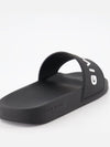 Logo Rubber Slide Slippers Black - GIVENCHY - BALAAN 4