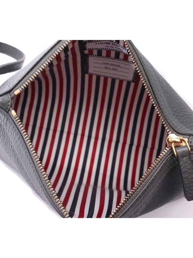 Beauty Pouch Bag Grey - THOM BROWNE - BALAAN 7