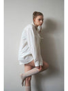 cloud ribbed shorts ivory - FOR THE WEATHER - BALAAN 9