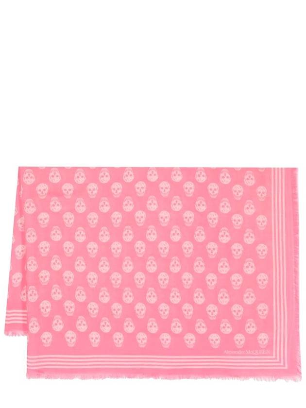 Biker Scarf 5909343222Q 5672 PSYC PINK PALE PINK B0170292022 - ALEXANDER MCQUEEN - BALAAN 3