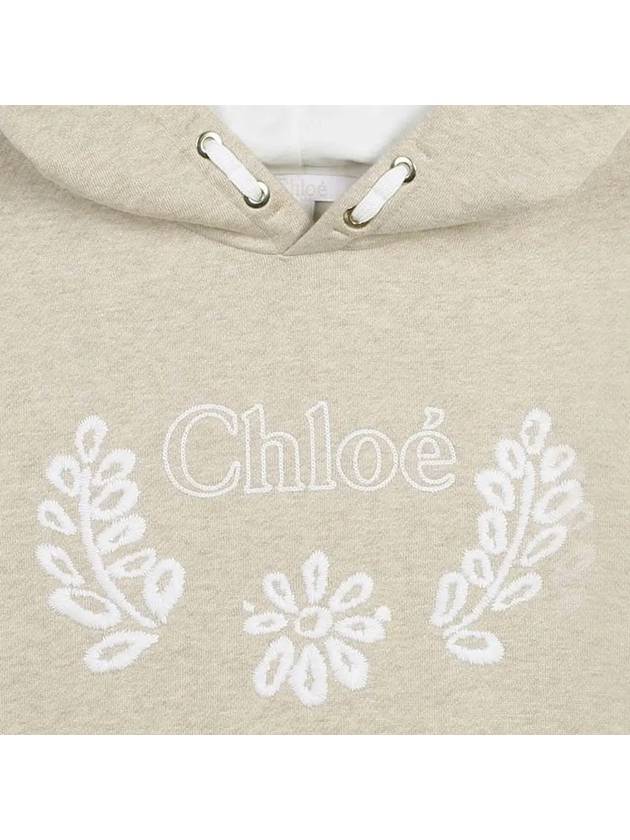 Kids Logo Embroidered Flower Hoodie C20357 C03 - CHLOE - BALAAN 4