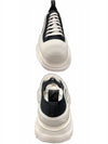 Tread Slick Low Top Sneakers Black - ALEXANDER MCQUEEN - BALAAN 6