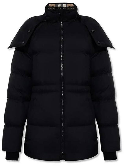 Detachable Hooded Nylon Padding Black - BURBERRY - BALAAN 2