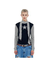 Strap Scarf Star T shirtBlack - LECYTO - BALAAN 1