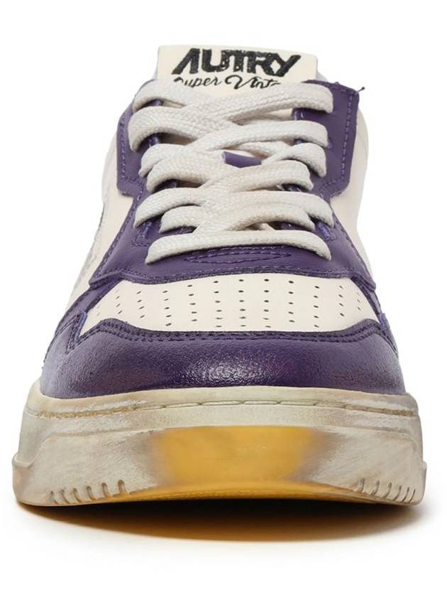 Medalist Super Vintage Low Top Sneakers Purple - AUTRY - BALAAN 5