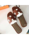 Oran slippers gold - HERMES - BALAAN 5