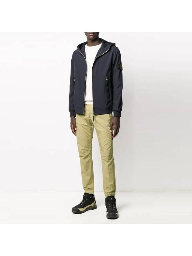 Men's Wappen Cargo Jogger Pants Beige - STONE ISLAND - BALAAN 4