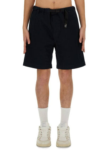 Woolrich Belted Bermuda Shorts - WOOLRICH - BALAAN 1