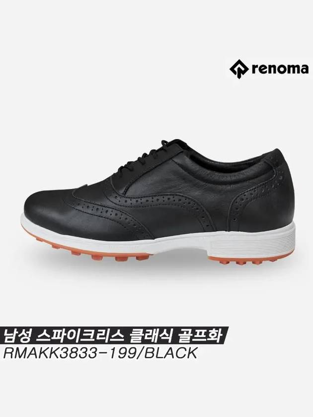 Golf Genuine Spikeless Classic Golf Shoes Black RMAKK3833-199 - RENOMA - BALAAN 3