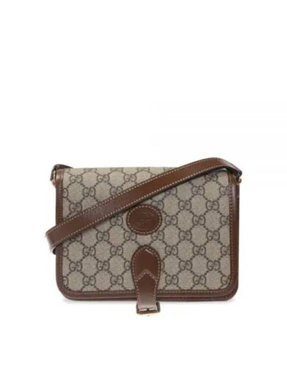 Interlocking G Mini Shoulder Bag Brown - GUCCI - BALAAN 2