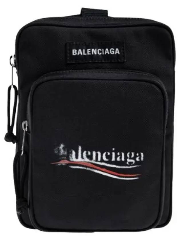 Explorer Crossbody Messenger Bag Black - BALENCIAGA - BALAAN 2