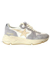 Running Sole Canvas Toe Star Low Top Sneakers Grey - GOLDEN GOOSE - BALAAN 2