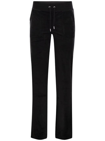 Cotton velvet trousers - JUICY COUTURE - BALAAN 1