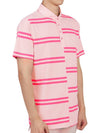 Golf Wear Men s Collar Short Sleeve T Shirt G4MS23K182 BLUSH - G/FORE - BALAAN 4