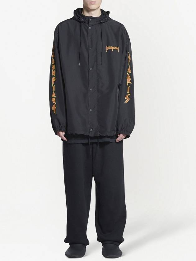 Artwork Print Windbreak Black - BALENCIAGA - BALAAN 11