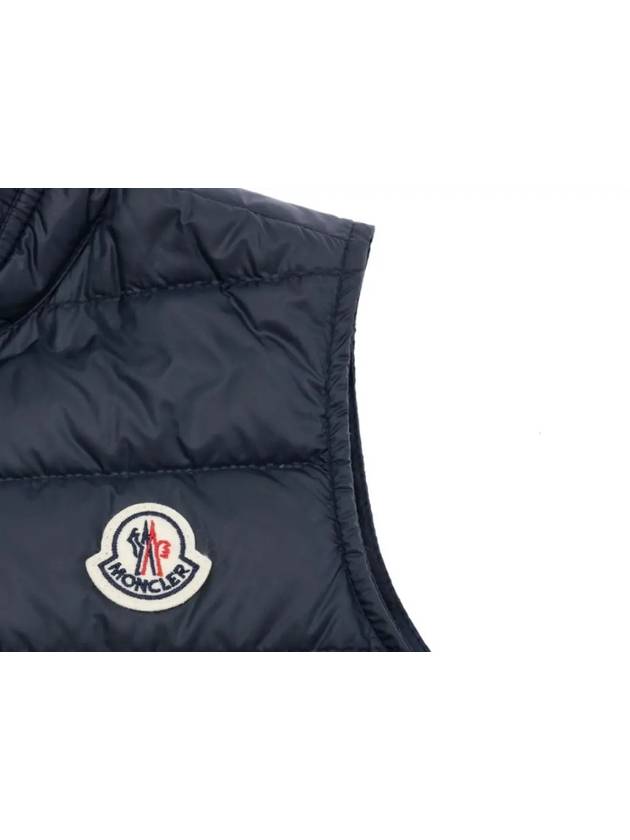 8A10A Kids Gui Down Lightweight Vest Navy Blue 1A00052 597YF 778 - MONCLER - BALAAN 3