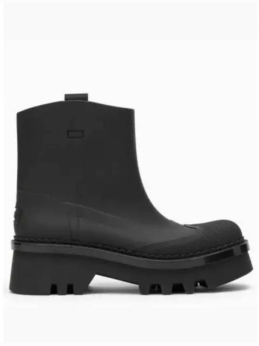 Women's Raina Rain Boots Black - CHLOE - BALAAN 2