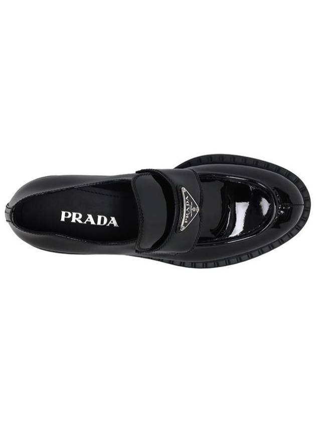 Patent Leather Loafers Black - PRADA - BALAAN 6