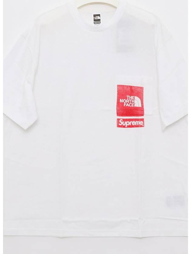 SS23KN2 WHITE collaboration t shirt - SUPREME - BALAAN 3