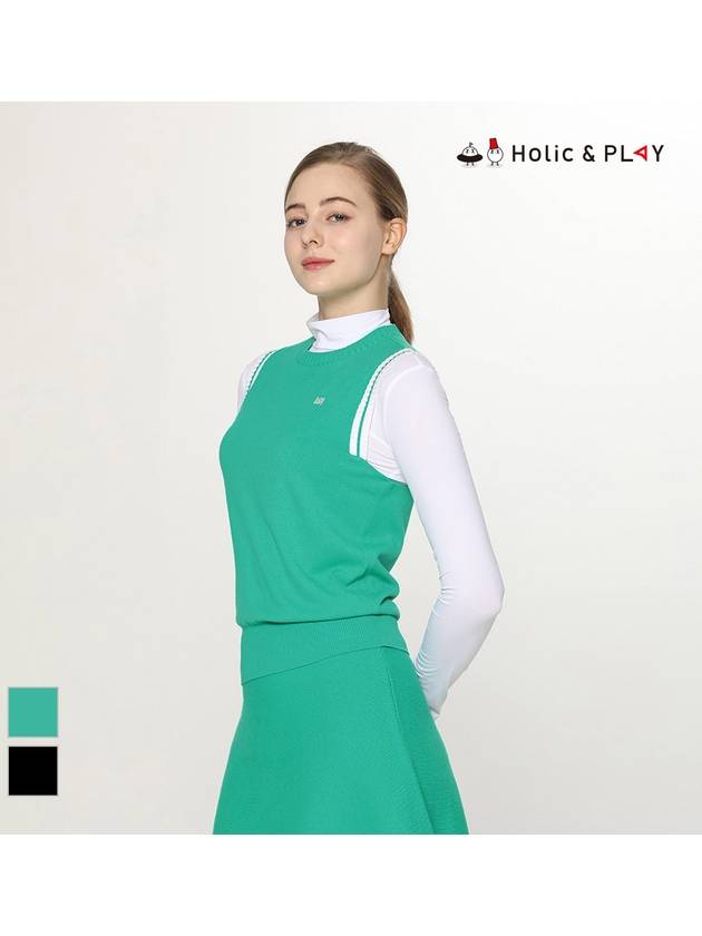 armhole color combination round vestHE1WSV002 - HOLIC&PLAY - BALAAN 2