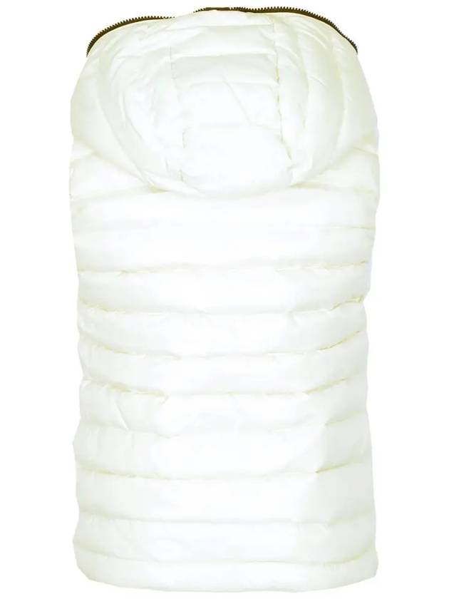 PACENZA Logo Padded Vest White VDDV00125K0001 WHS - DUVETICA - BALAAN 3