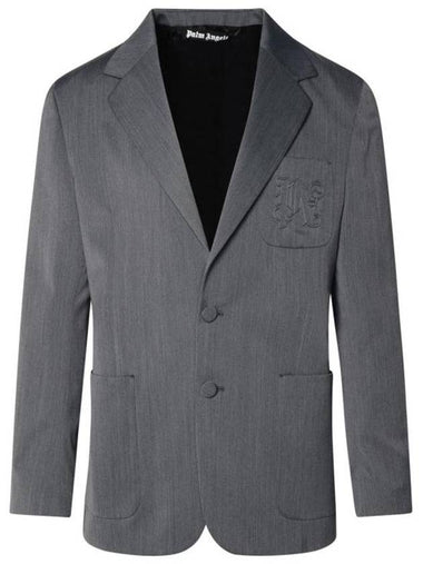 Jacket PMEN044R24FAB0010505 GRAY - PALM ANGELS - BALAAN 1